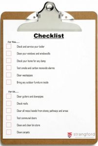 Property Maintenance Checklist London